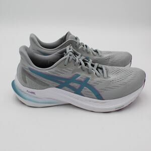 Asics GT 2000 12 Running Shoes Womens 11 Gray Blue Comfort Stability Sneaker